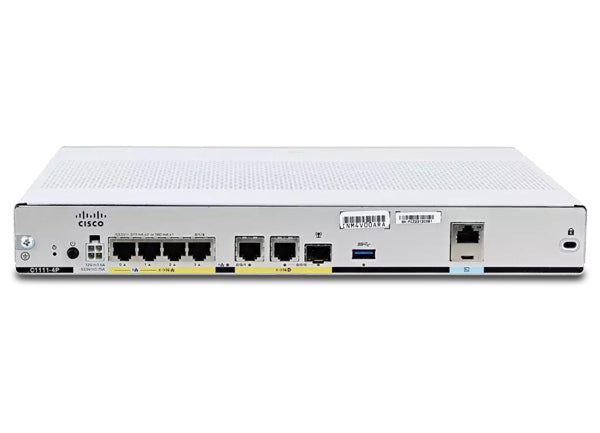 C1111-4P - ISR 1GE + 1GE/SFP combo Router (C1111-4P)